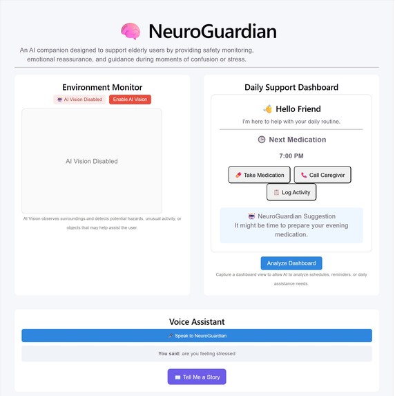 AI-NeuroGuardian  – screenshot 1