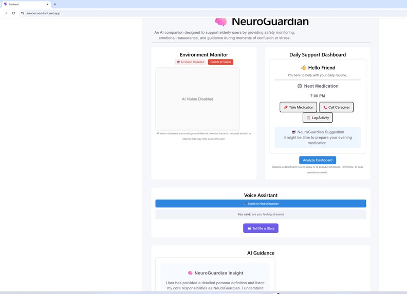 AI-NeuroGuardian  – screenshot 5