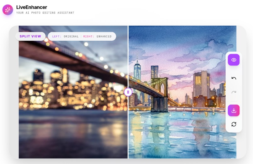 LiveEnhancer - Your AI Photo Editing Assistant – screenshot 1