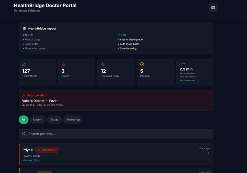HealthBridge AI – screenshot 7