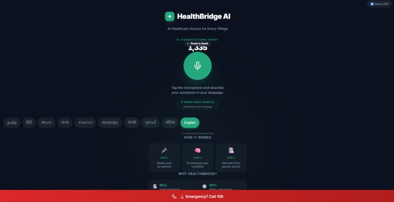 HealthBridge AI – screenshot 1