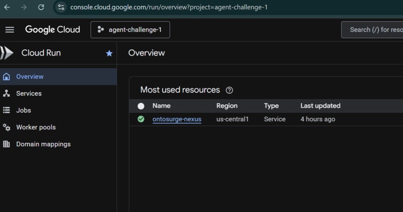 The Ontosurge Nexus Agent System – screenshot 3