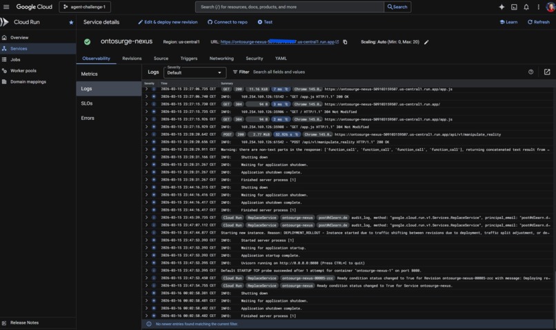 The Ontosurge Nexus Agent System – screenshot 4