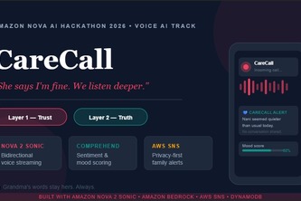 CareCall — AI Companion That Listens Beyond "I'm Fine"