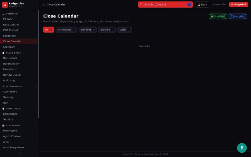 LedgerLive: Real-Time Financial Close with Gemini Agents – screenshot 10