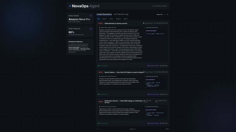 NovaOps – screenshot 2