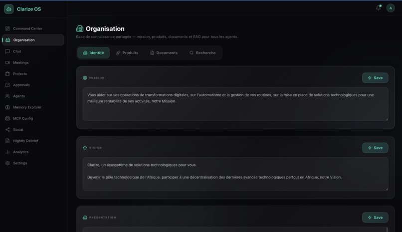 Clarize AI OS – screenshot 5