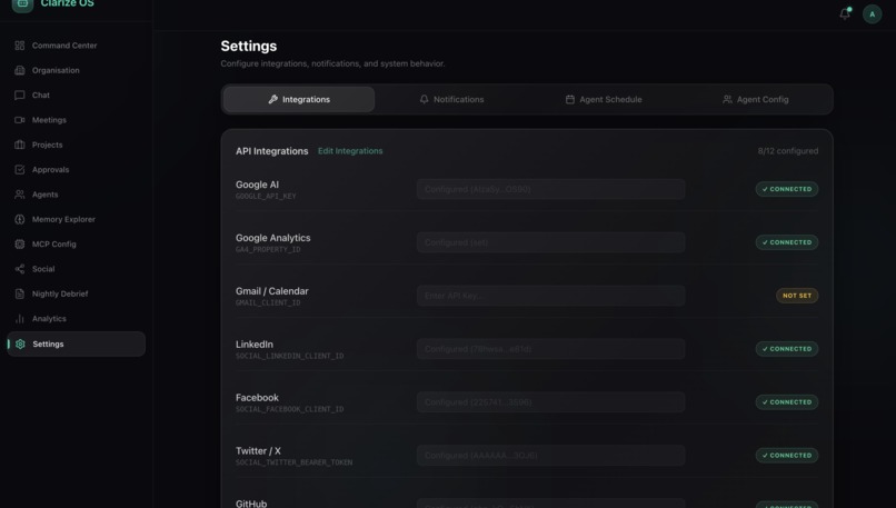 Clarize AI OS – screenshot 17