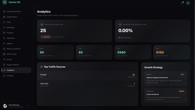 Clarize AI OS – screenshot 16