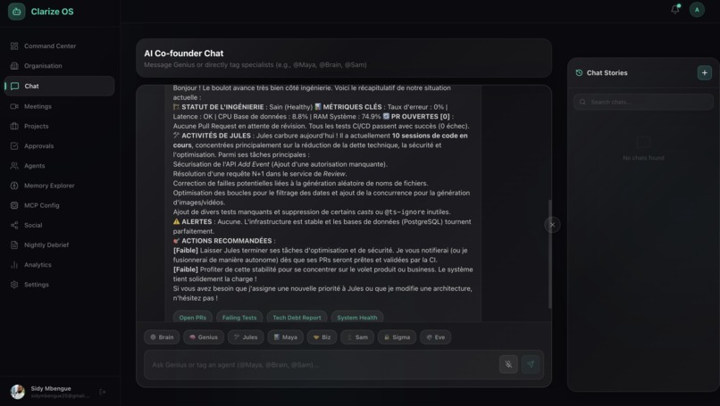 Clarize AI OS – screenshot 7