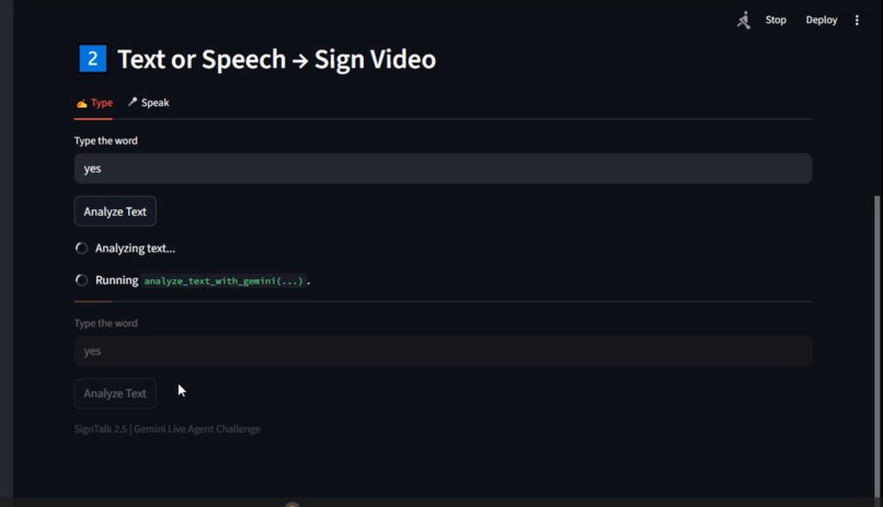 SignTalk 2.5 – AI Sign Language Translator – screenshot 2