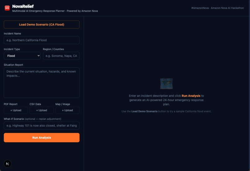 NovaRelief - Emergency Response Planner – screenshot 2