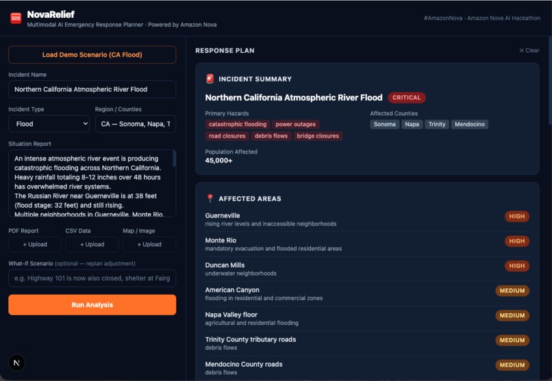 NovaRelief - Emergency Response Planner – screenshot 3