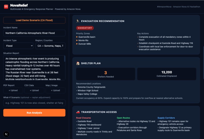NovaRelief - Emergency Response Planner – screenshot 4