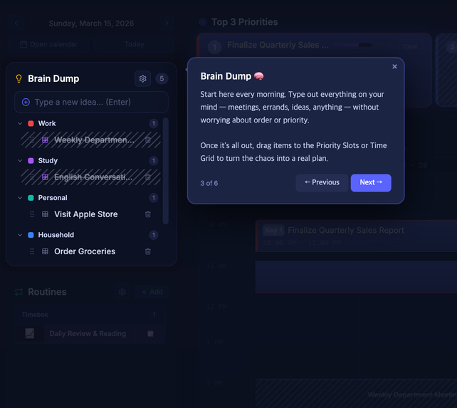 Stiflow: AI-Powered Timebox Planner & Live Agent – screenshot 7