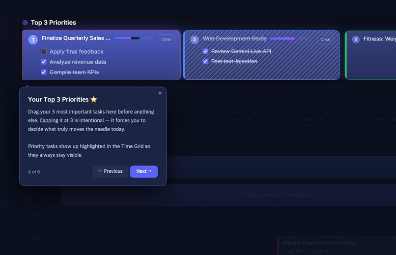 Stiflow: AI-Powered Timebox Planner & Live Agent – screenshot 8