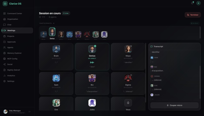 Clarize AI OS – screenshot 4