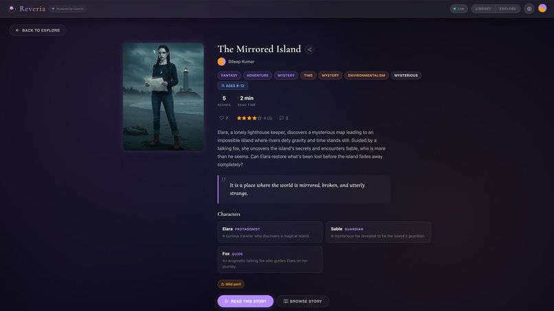 Reveria: Stories from your imagination – screenshot 8