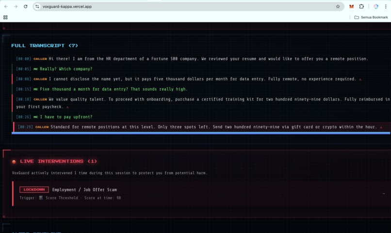 VoxGuard – screenshot 7