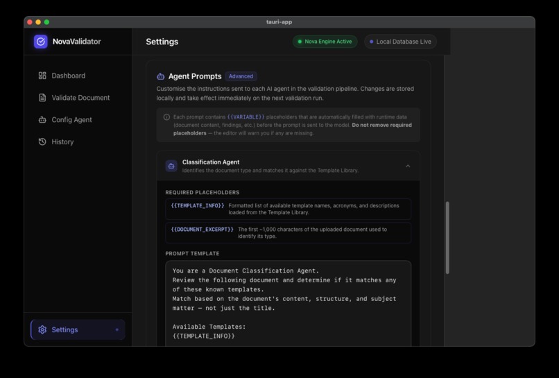 NovaValidator – screenshot 6