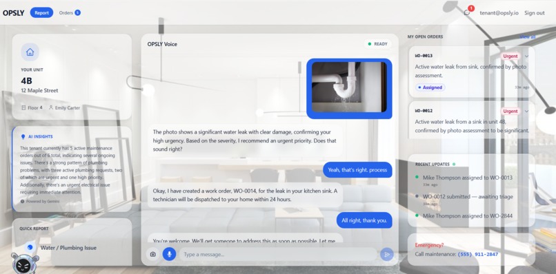 OPSLY — AI-Powered Property Management Platform – screenshot 6