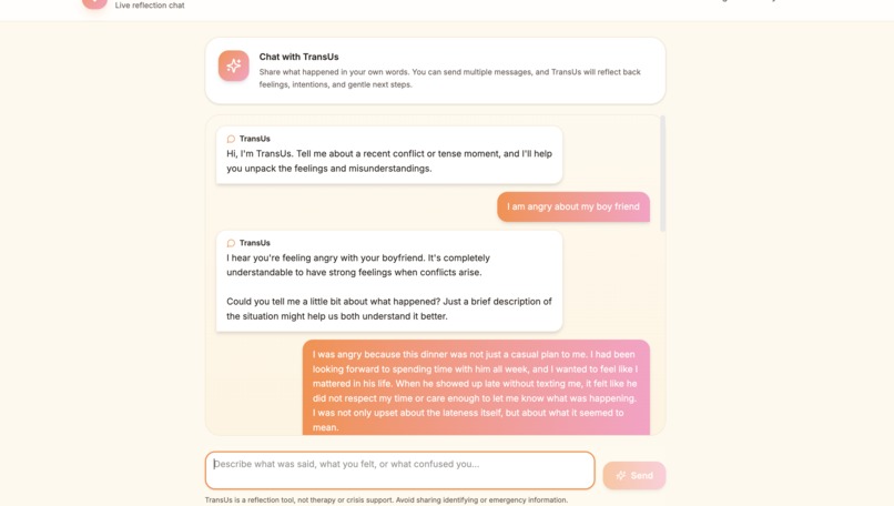 TansUs – screenshot 7