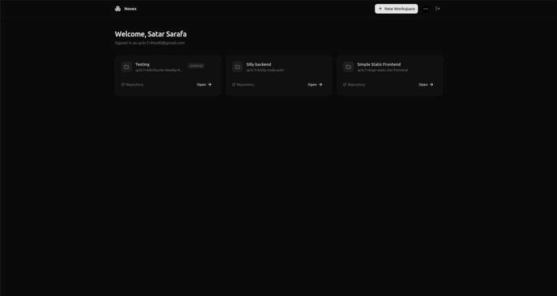 Novex – screenshot 2