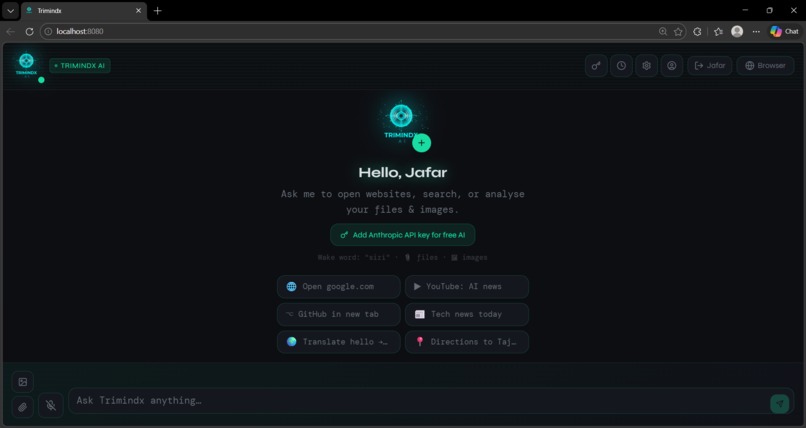 TrimindX AI – screenshot 2