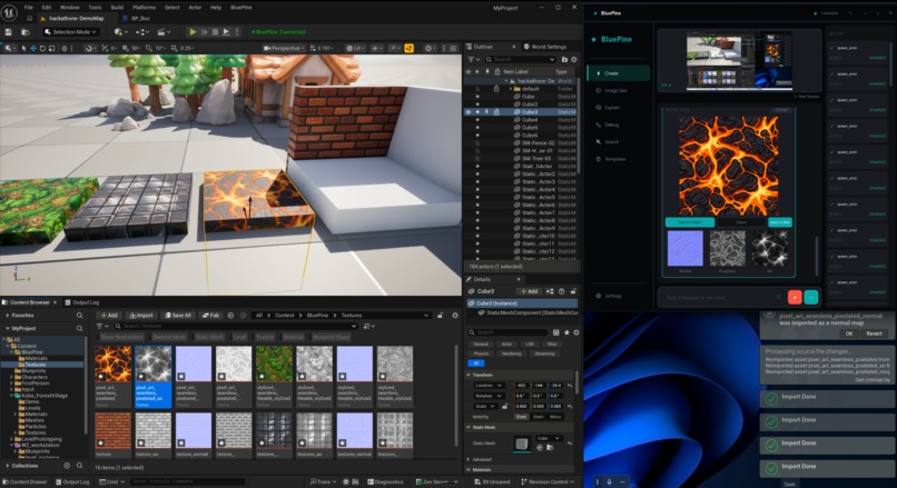 BluePine - Create A Game Level In Unreal Engine By Talking – screenshot 7