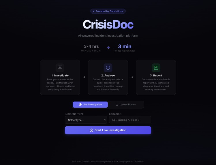 CrisisDoc – screenshot 1