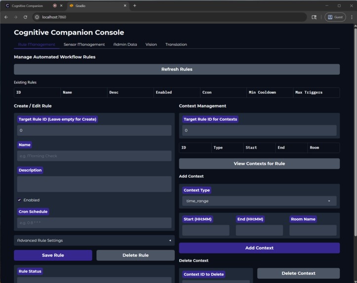 Cognitive Companion – screenshot 2