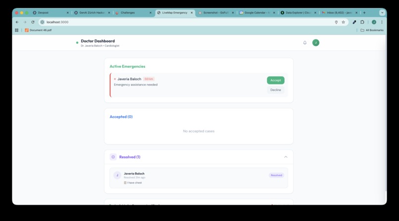 LiveMap Emergency – screenshot 2
