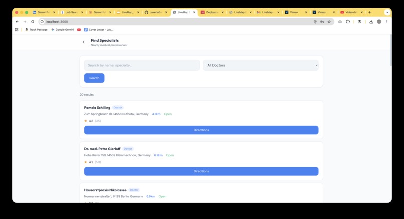 LiveMap Emergency – screenshot 3