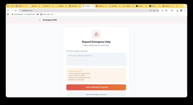 LiveMap Emergency – screenshot 6