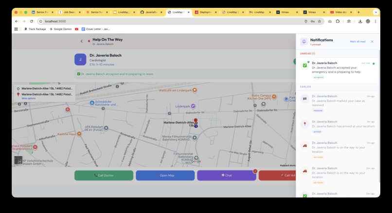 LiveMap Emergency – screenshot 9