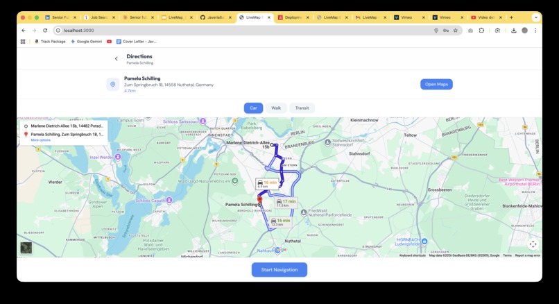 LiveMap Emergency – screenshot 12