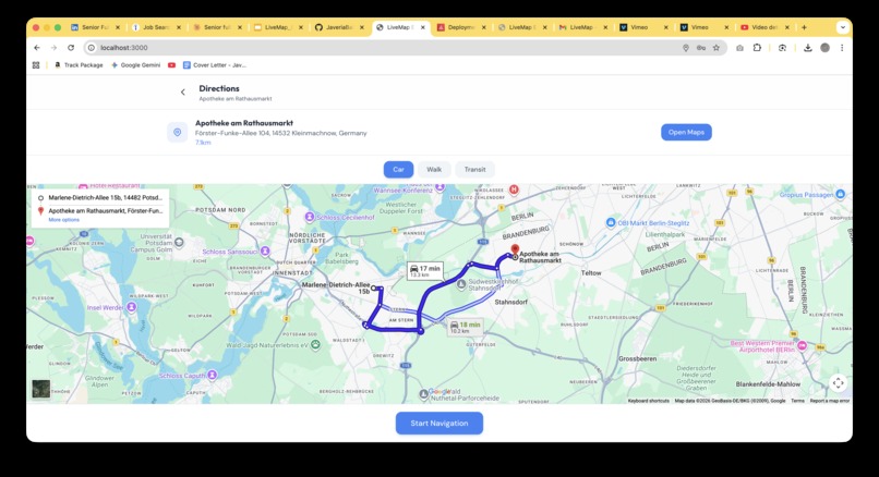 LiveMap Emergency – screenshot 13