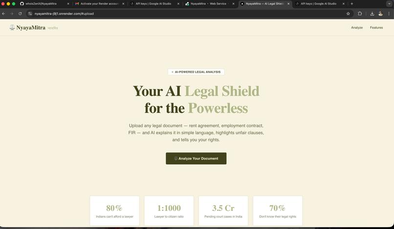 NyayaMitra – screenshot 1