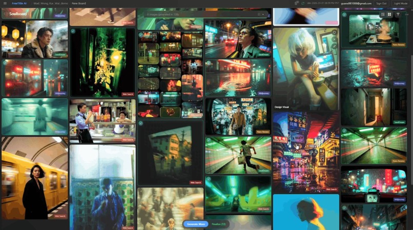 FreeTitle: The Creative Director for AI Video Production – screenshot 1