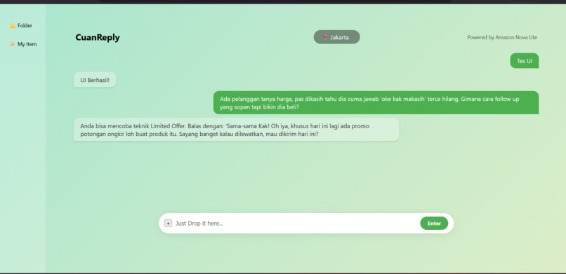 CuanReply – screenshot 2