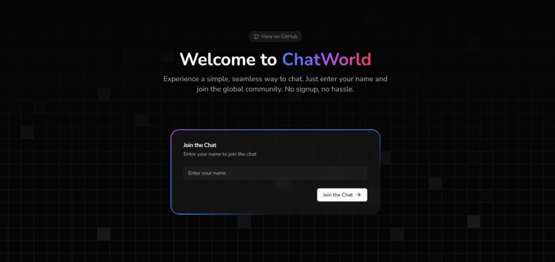 Chat World – screenshot 1