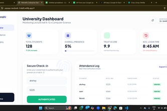 AI ANTI PROXY ATTENDANCE 
