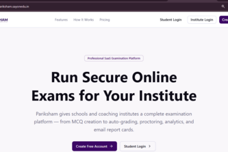 Pariksham – AI Powered Smart Examination System