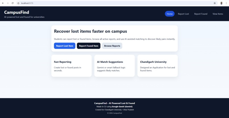 CampusFIND – screenshot 2