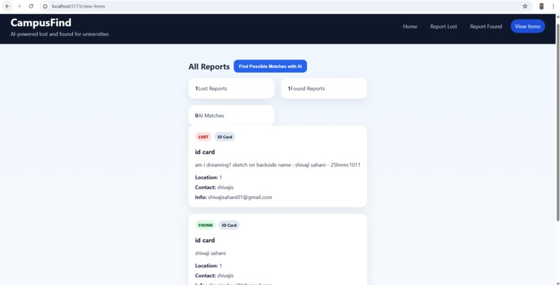 CampusFIND – screenshot 5