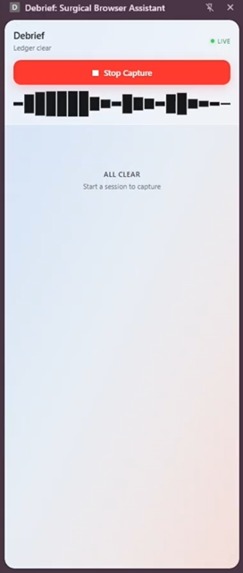 Debrief – screenshot 4