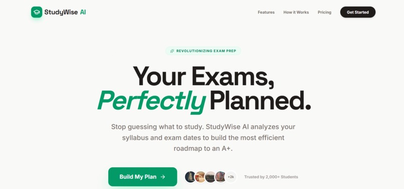 Your Exams, Perfectly Planned – screenshot 1
