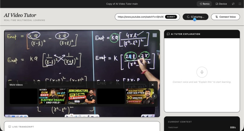 AI Video Tutor – screenshot 2
