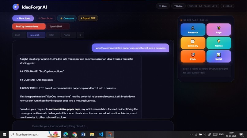 IdeaForgr AI – screenshot 5