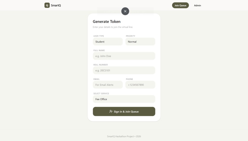 SamartQueue – screenshot 1